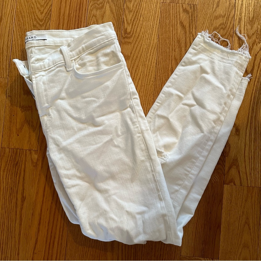 J Brand White Jeans (Size 29)